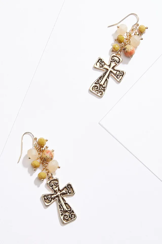 Big cross earrings hot sale forever 21