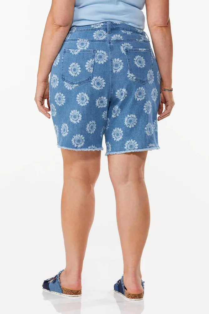 Cato denim shorts deals