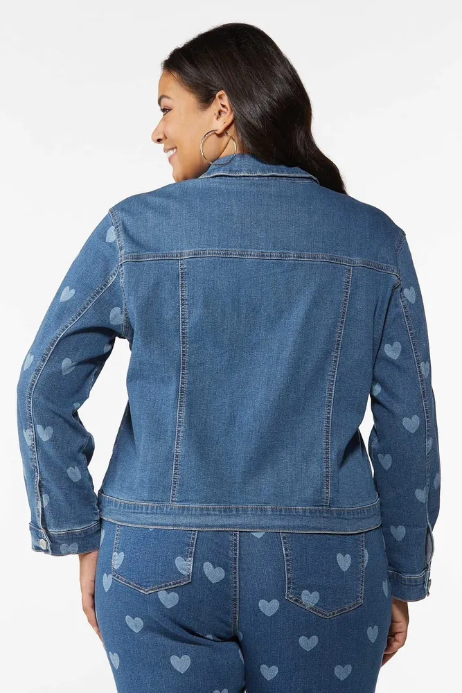 Cato blue outlet jean jacket