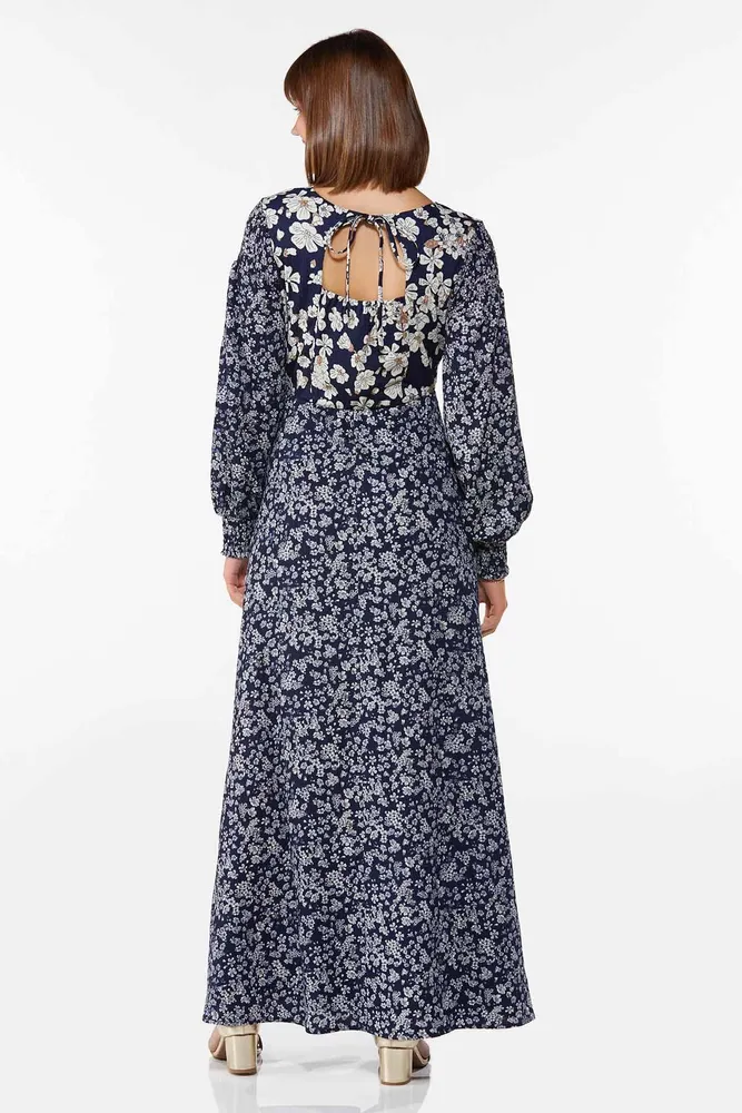 CATO Petite Textured Floral Maxi Dress Brazos Mall