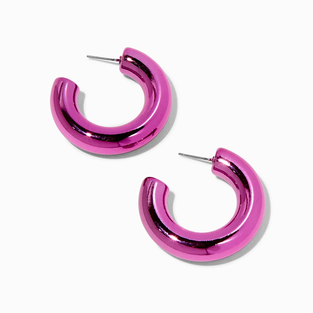 Claire's pink earrings store