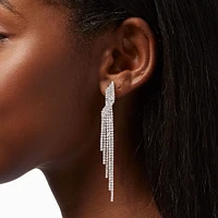 Fringe clip on earrings on sale