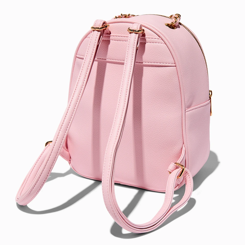Pink studded backpack outlet