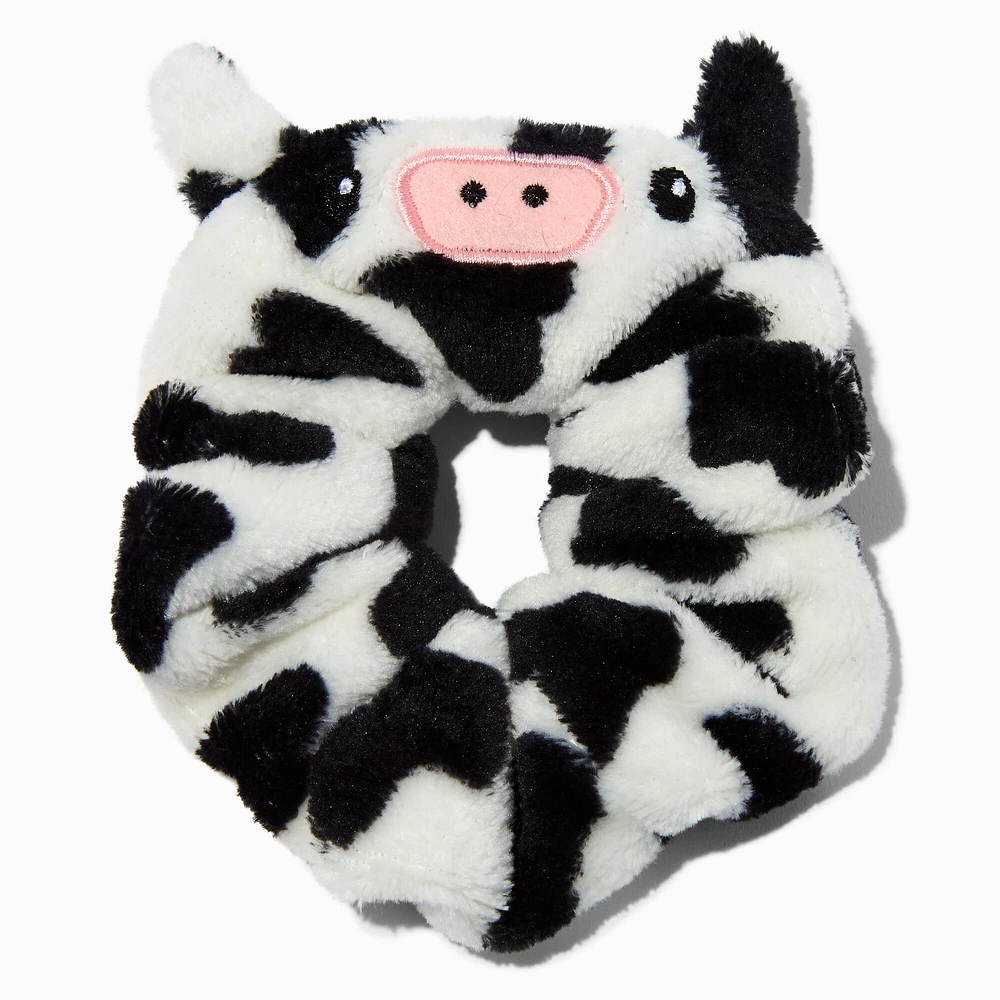 Jag Small Scale White Cotton Scrunchie main image 1