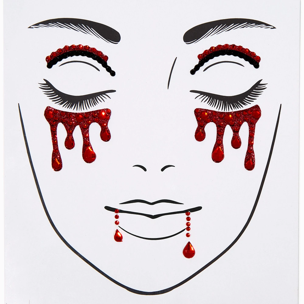 Claire's face gems online