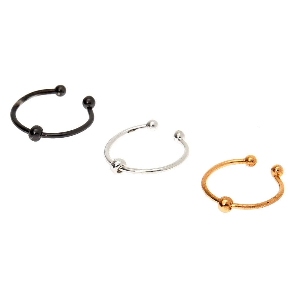Claires nose hoops shop
