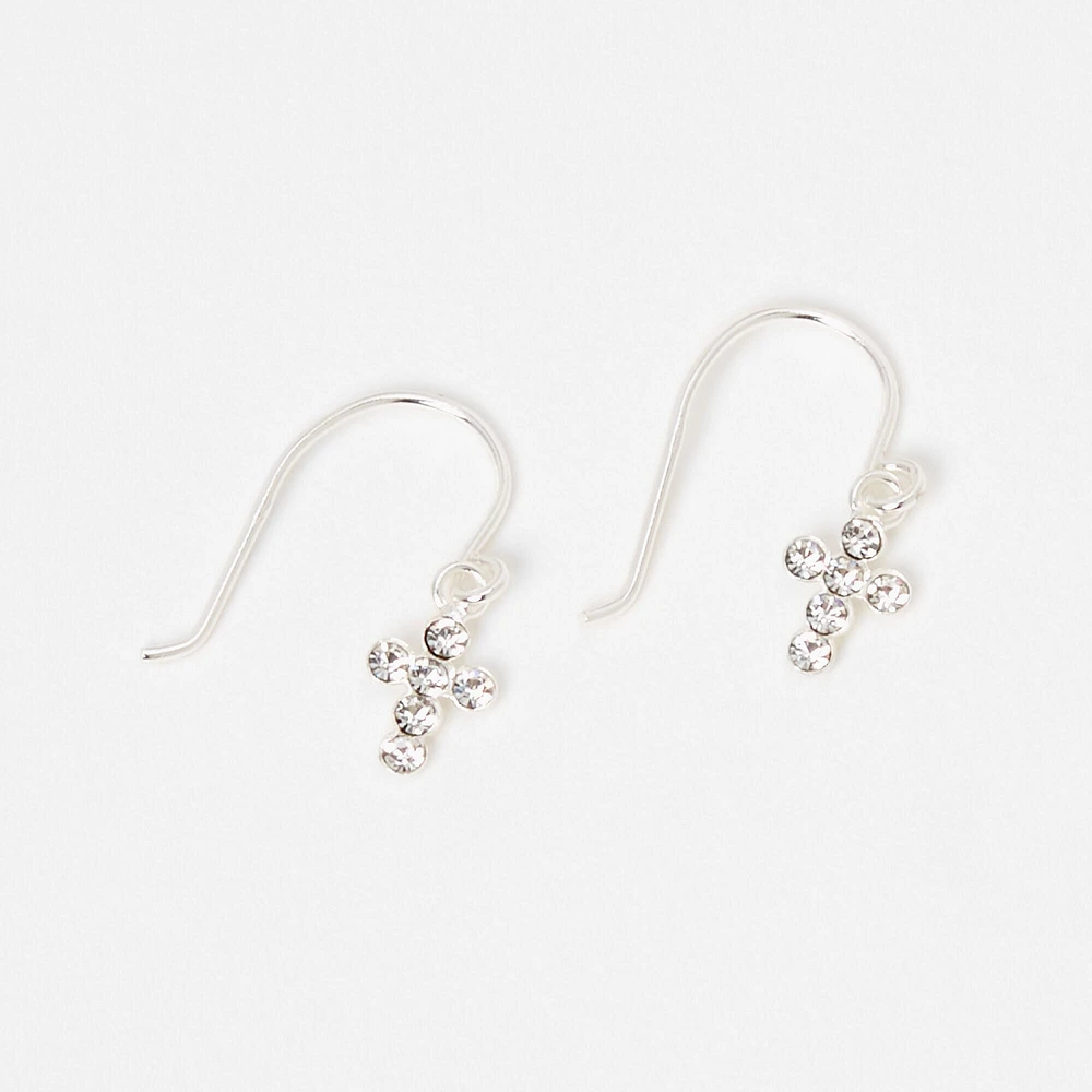 Sterling silver earrings claire's sale