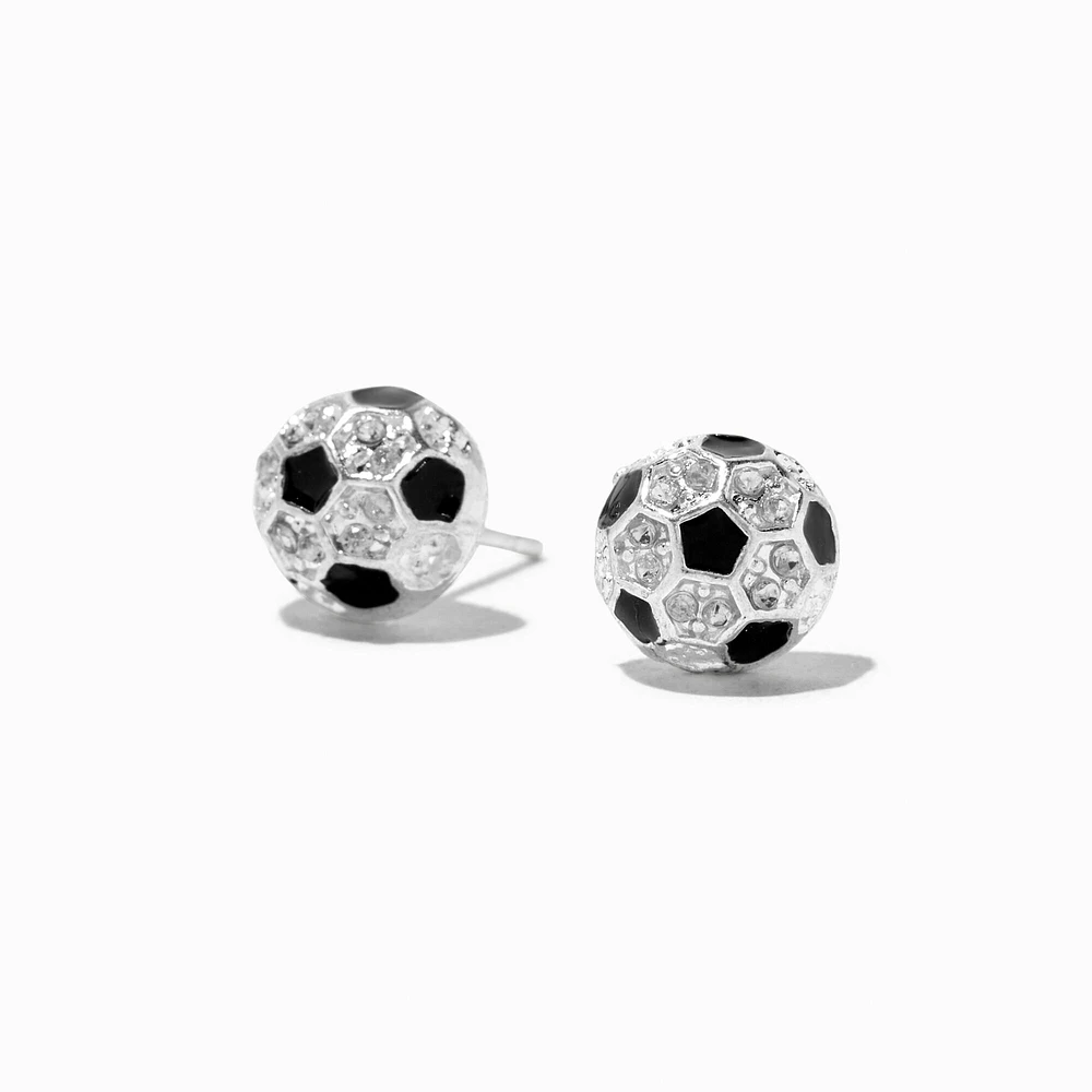 Football earrings claire's sales