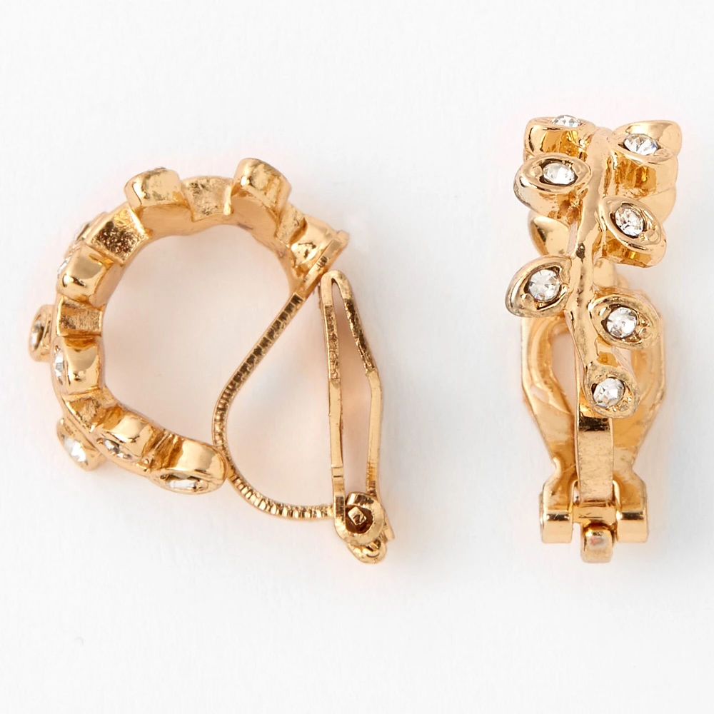 Claire's clip earrings top