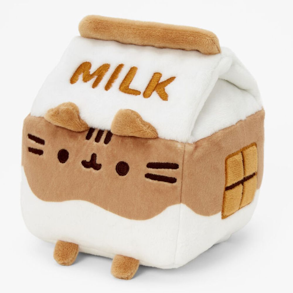 Claire's Pusheen® Small Chocolate Milk Plush Toy Alexandria Mall