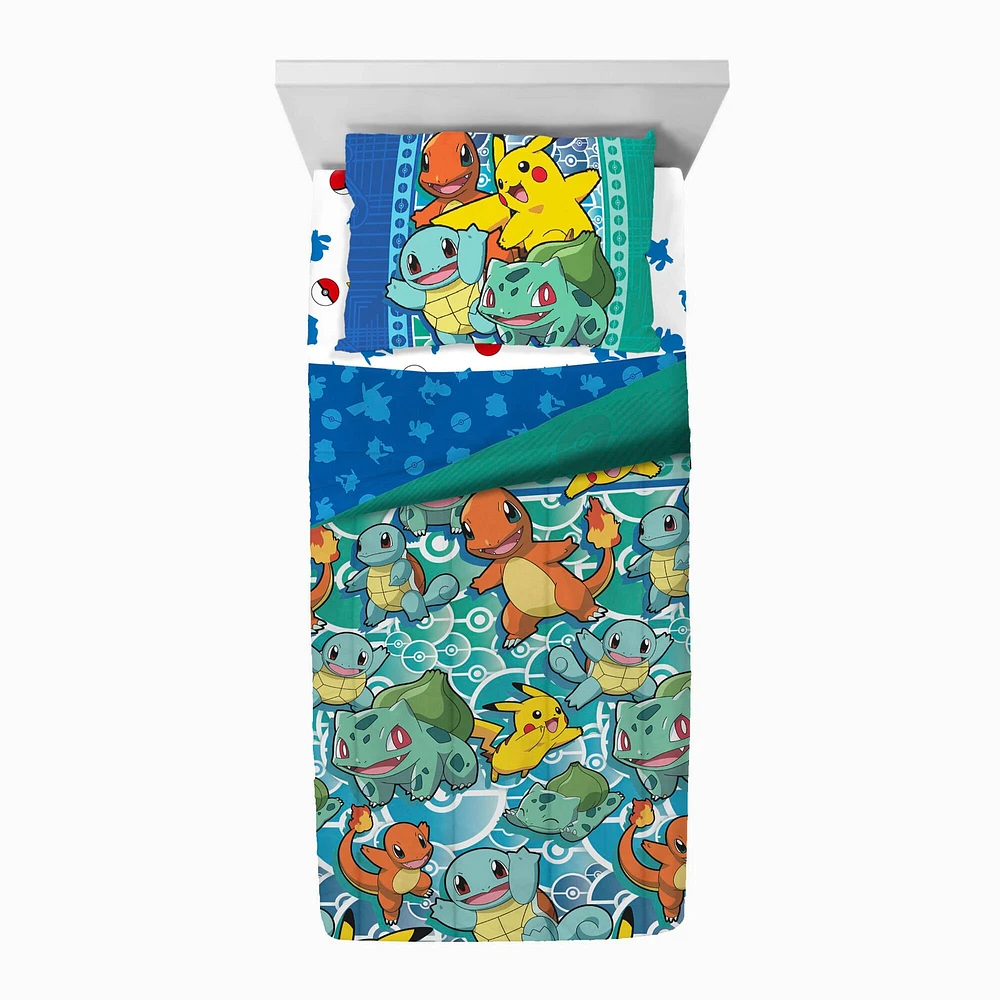 Pokemon twin bed in a bag sale