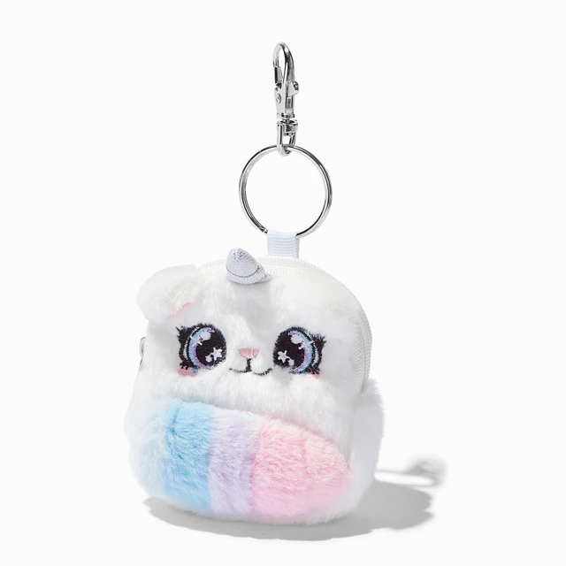 Claire's Caticorn Mini Backpack Keychain | Liberty Center