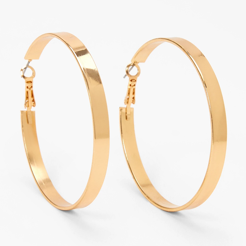 Claire's accessories hoop earrings hot sale