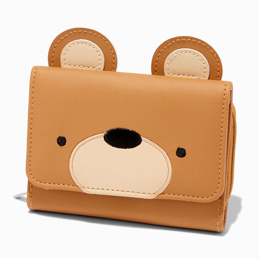 Claire's Brown Bear Wallet Dulles Town Center
