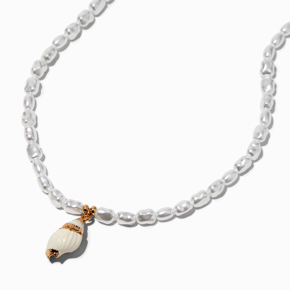 Claire's shell necklace new arrivals