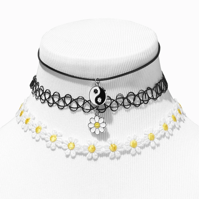 Claire's yin yang mood necklace 2025