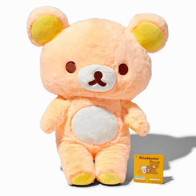 Claire's Rilakkuma™ 15'' Orange Bear Plush Toy | MainPlace Mall