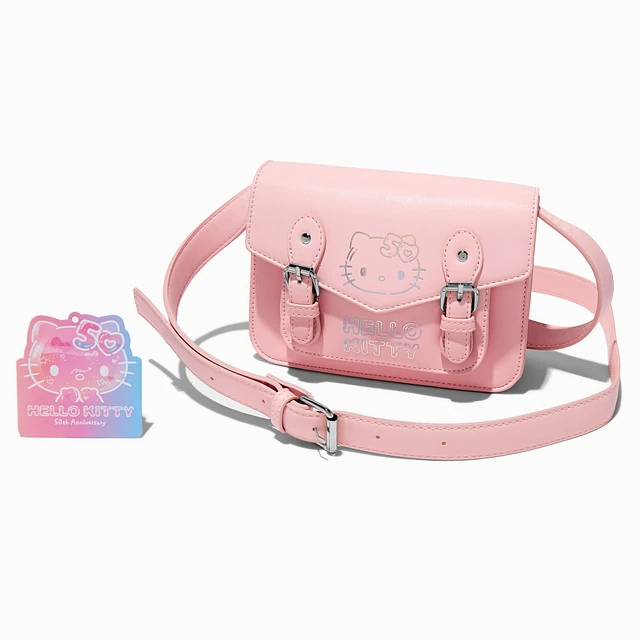 Claire's Hello Kitty® 50th Anniversary Satchel Crossbody Bag