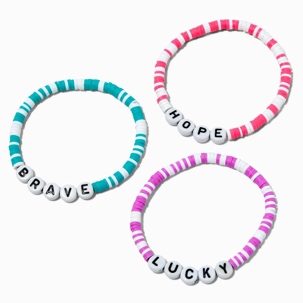 Inspirational stretch bracelets discount