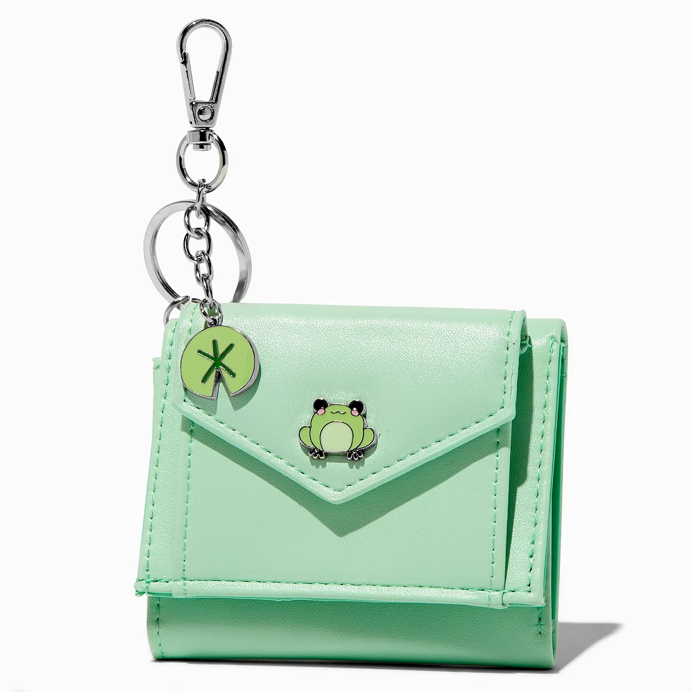 Claire's Green Frog Trifold Wallet | The Shops at Willow Bend