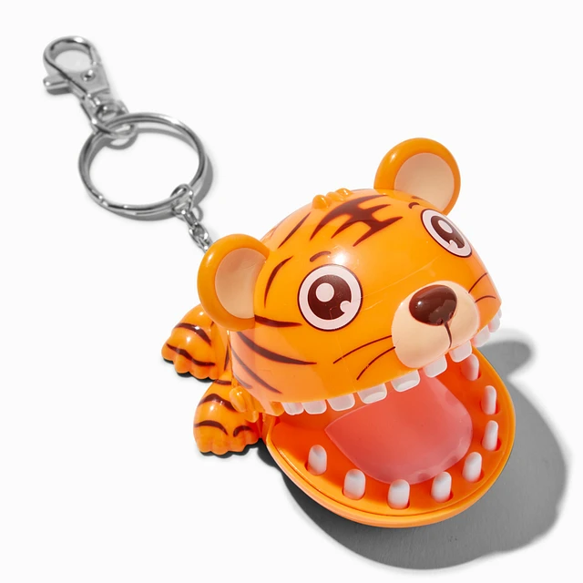 Claire's Tiger Chomp Keychain | MainPlace Mall