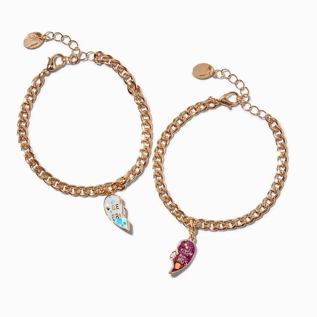 Matching boyfriend and girlfriend bracelets from claire's hotsell