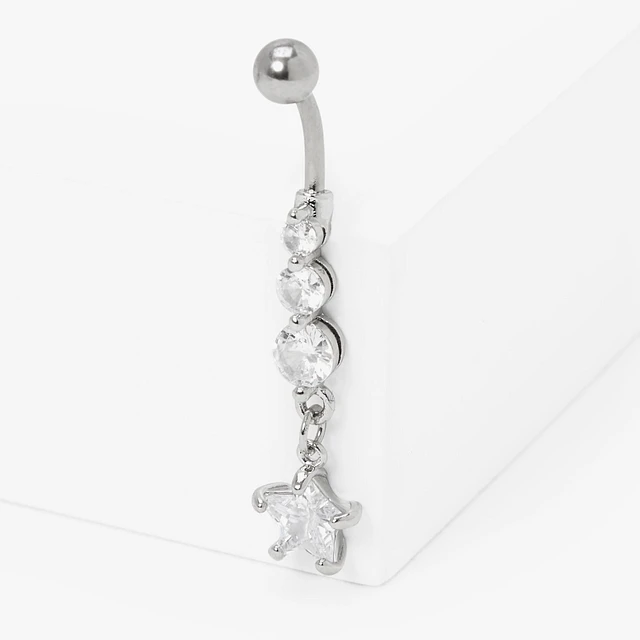 Claire's accessories belly button piercing top