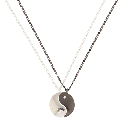 Claire's yin yang mood necklace hotsell