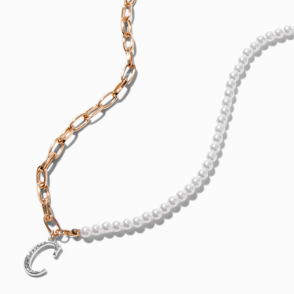 Claire's initial necklace new arrivals