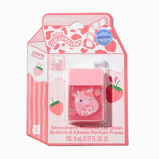 Claire's Squishmallows™ Claire's Exclusive Strawberry Lip Gloss