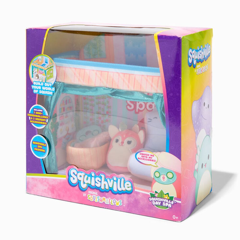 Claire's Squishmallows™ Squishville Mini Squishmallows™ Day Spa Set