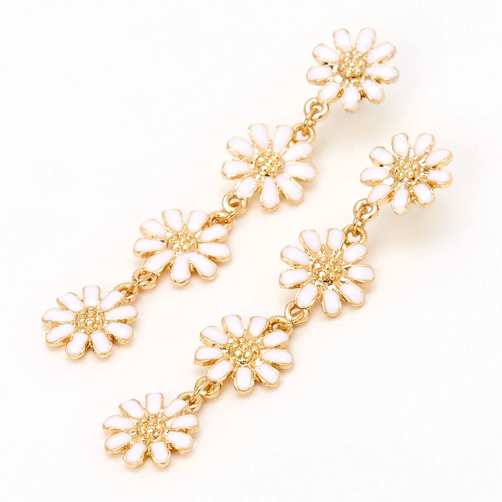 Claire's daisy earrings deals