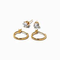 Claire's 18k gold earrings sales