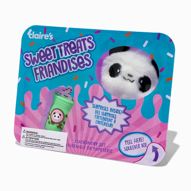 ル*리様 Panda Sweet ちびプチレター セット Claire's Sweet Treats Panda Bento Box Stationery Set | MainPlace Mall