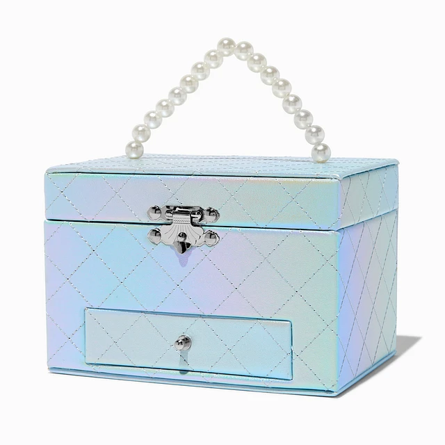 Claire's Club Starry Quilted Jewelry Box | MainPlace Mall