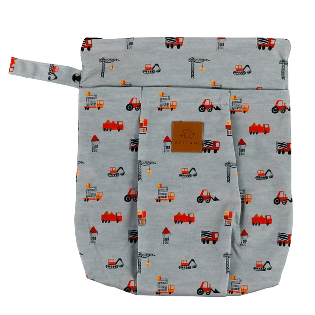 Origami diaper bag top