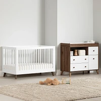 Crib and change table set canada cheap