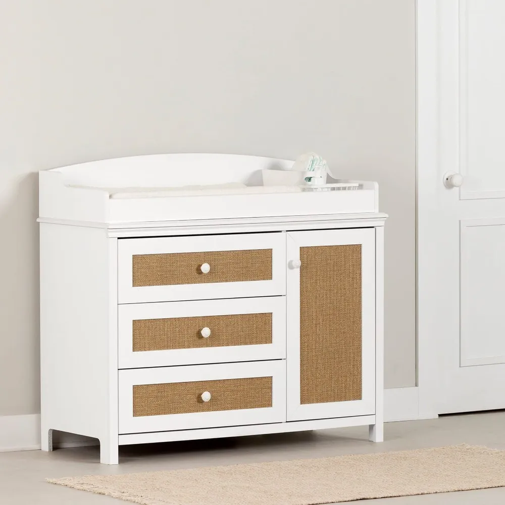 Cotton candy changing table discount