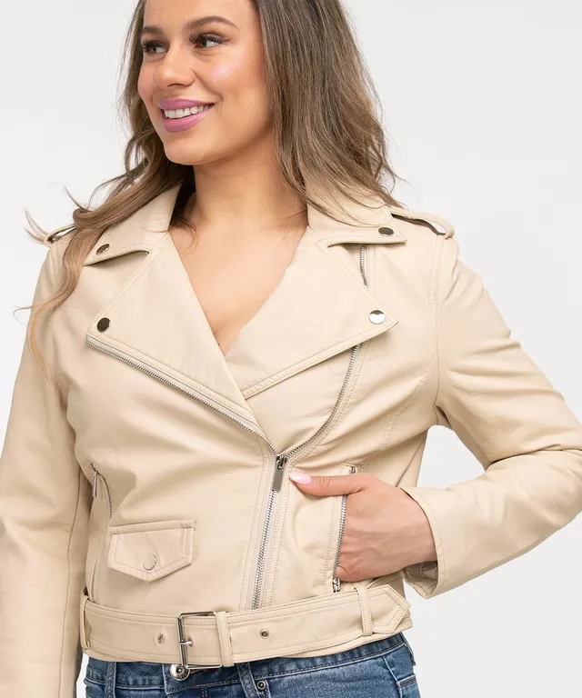 Cleo faux leather jacket discount