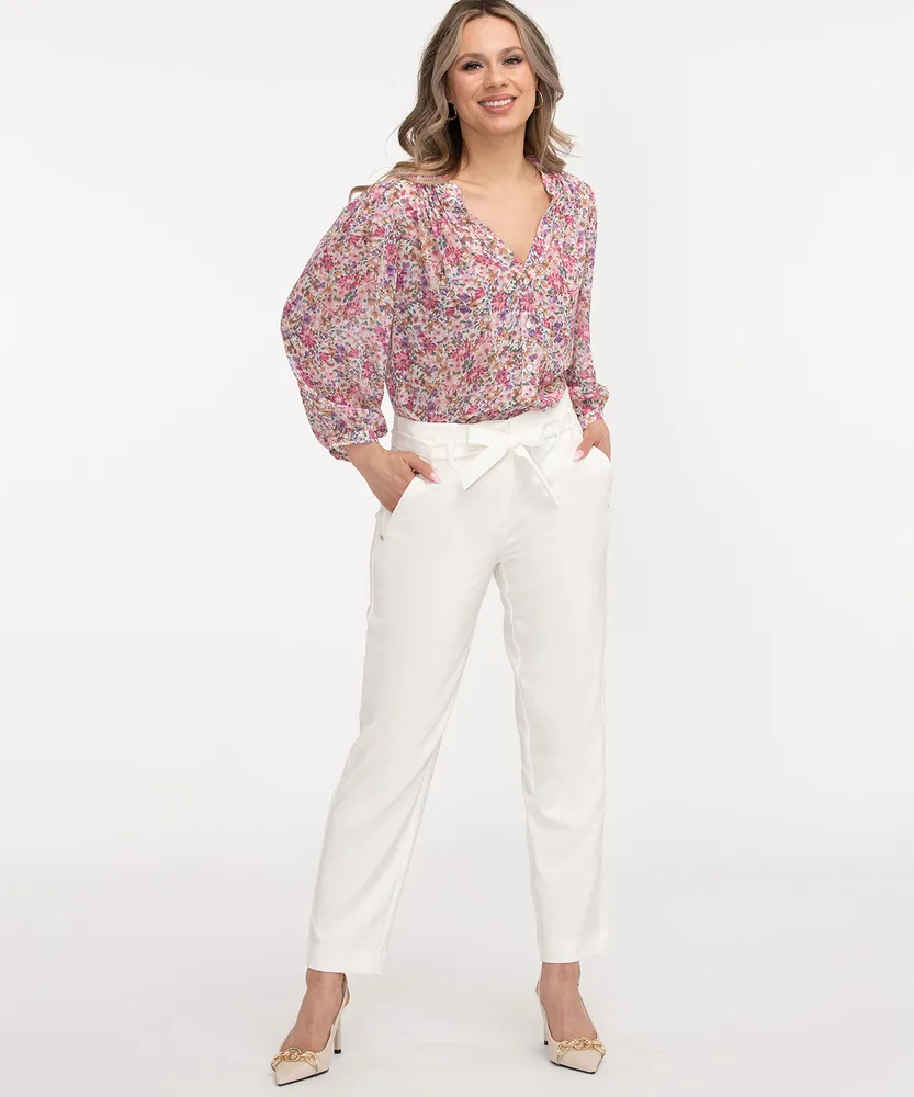 Chiffon peasant sale blouse