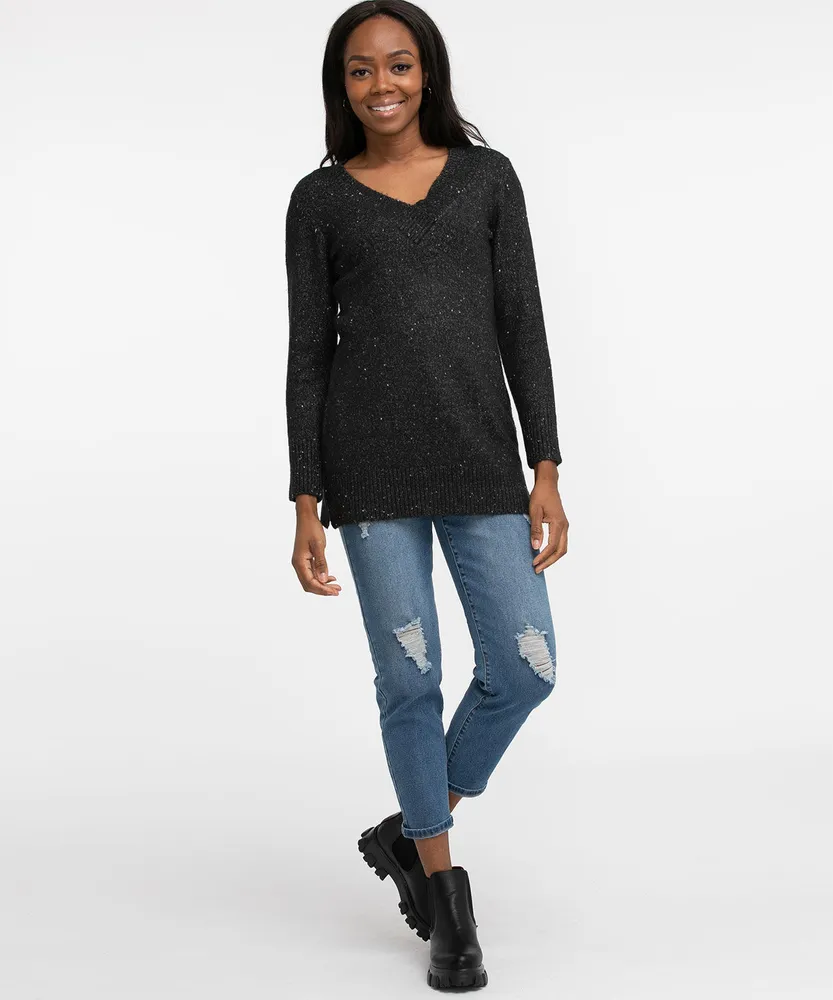 Cozy tunic sweater hotsell