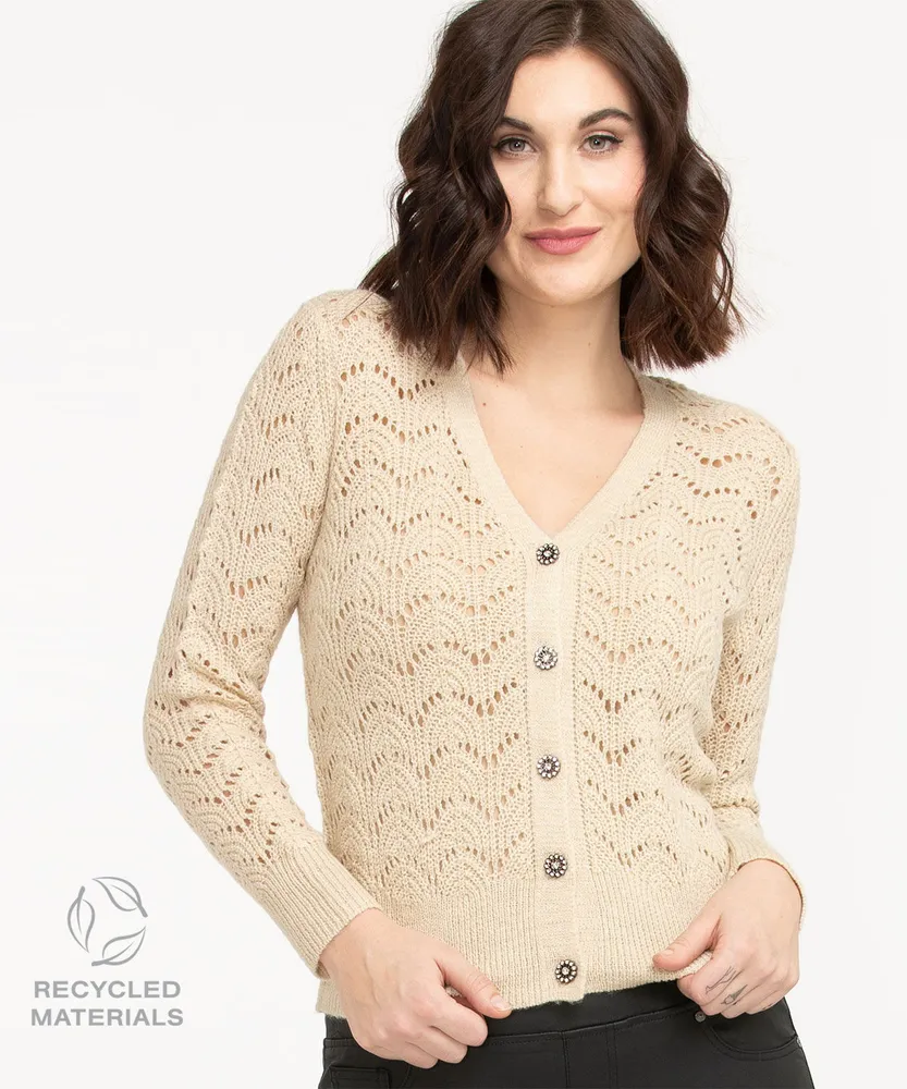Pointelle discount cardigan next