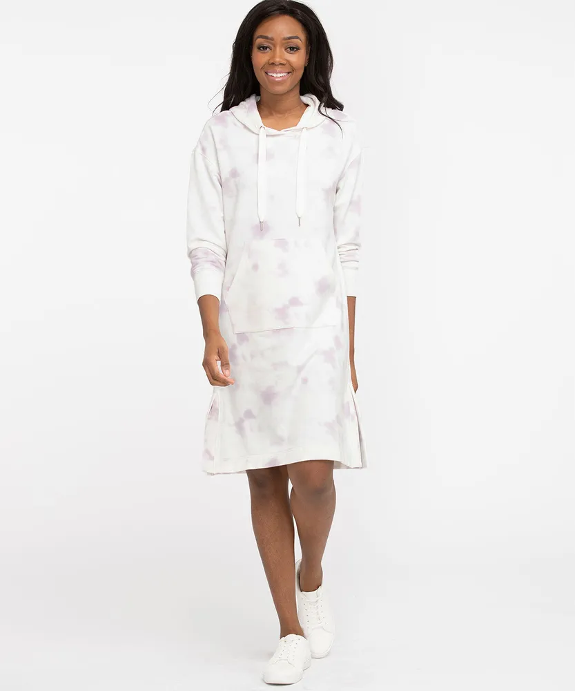 Tie dye hoodie dress best sale