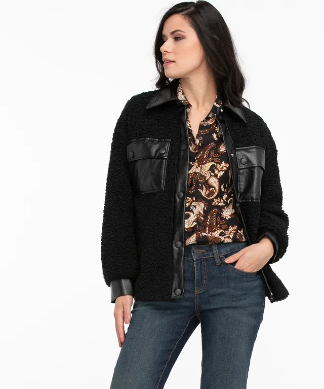 Cleo pleather jackets online
