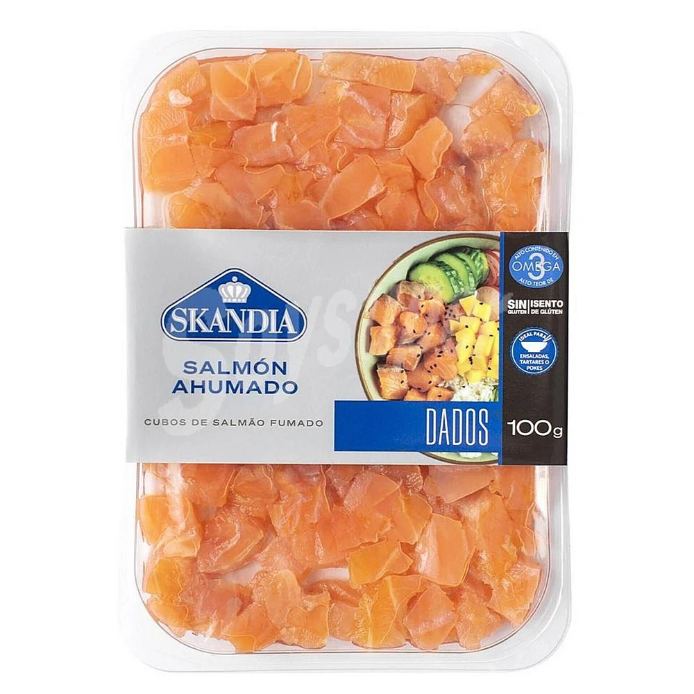 Skandia Cubos de Salmão Fumado Centro Colombo