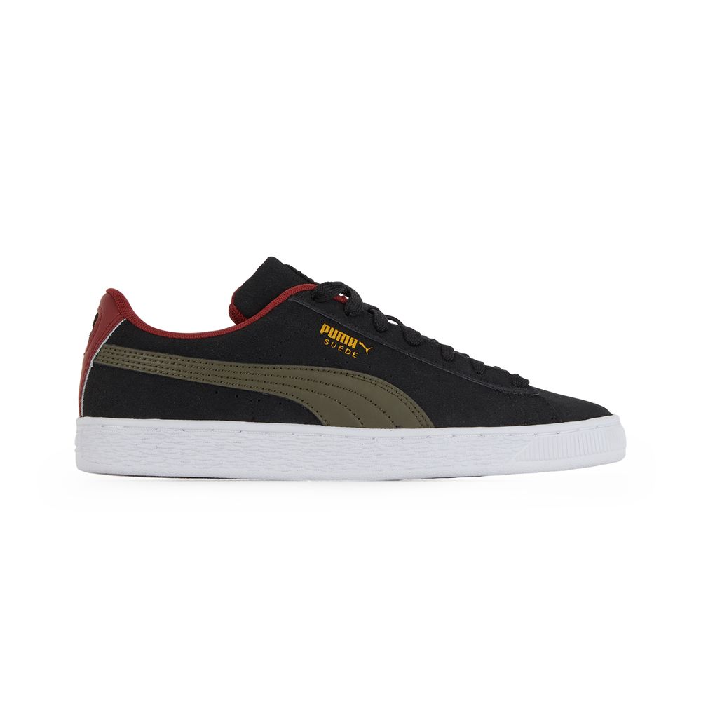 Puma suede bordeaux et noir outlet