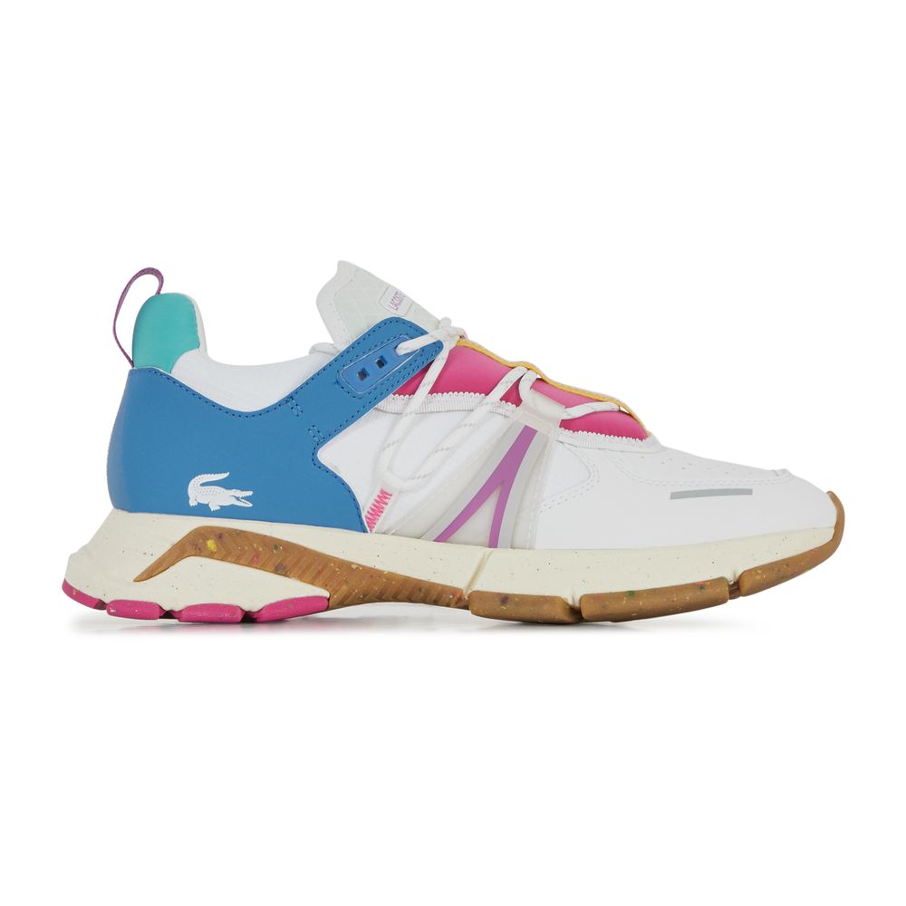 lacoste lerond blanche et rose