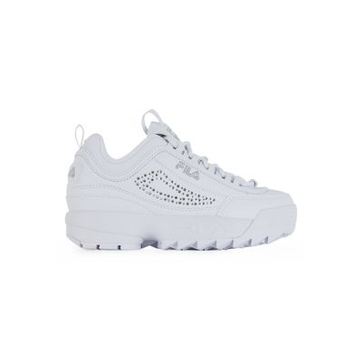 fila disruptor blanche et rouge