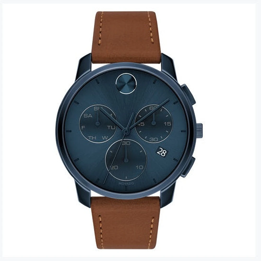 Movado bold cognac shop