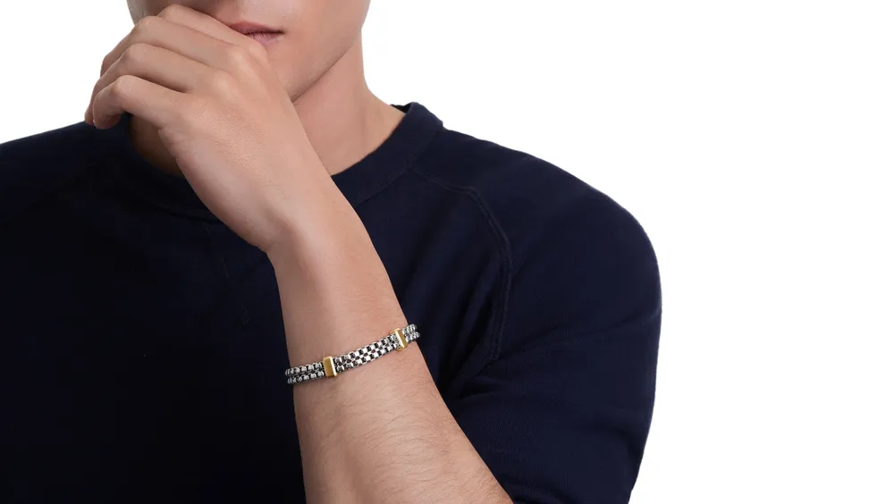 David yurman double hotsell box chain bracelet